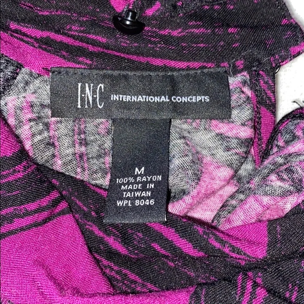 INC international concepts medium long knit top
